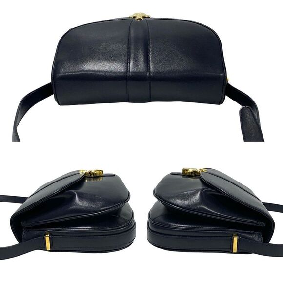 Gucci Old Gucci GG Logo Calf Leather Shoulder Bag - Picture 6 of 6